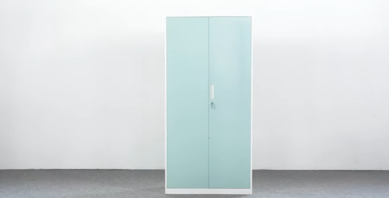 Double door filing cabinet